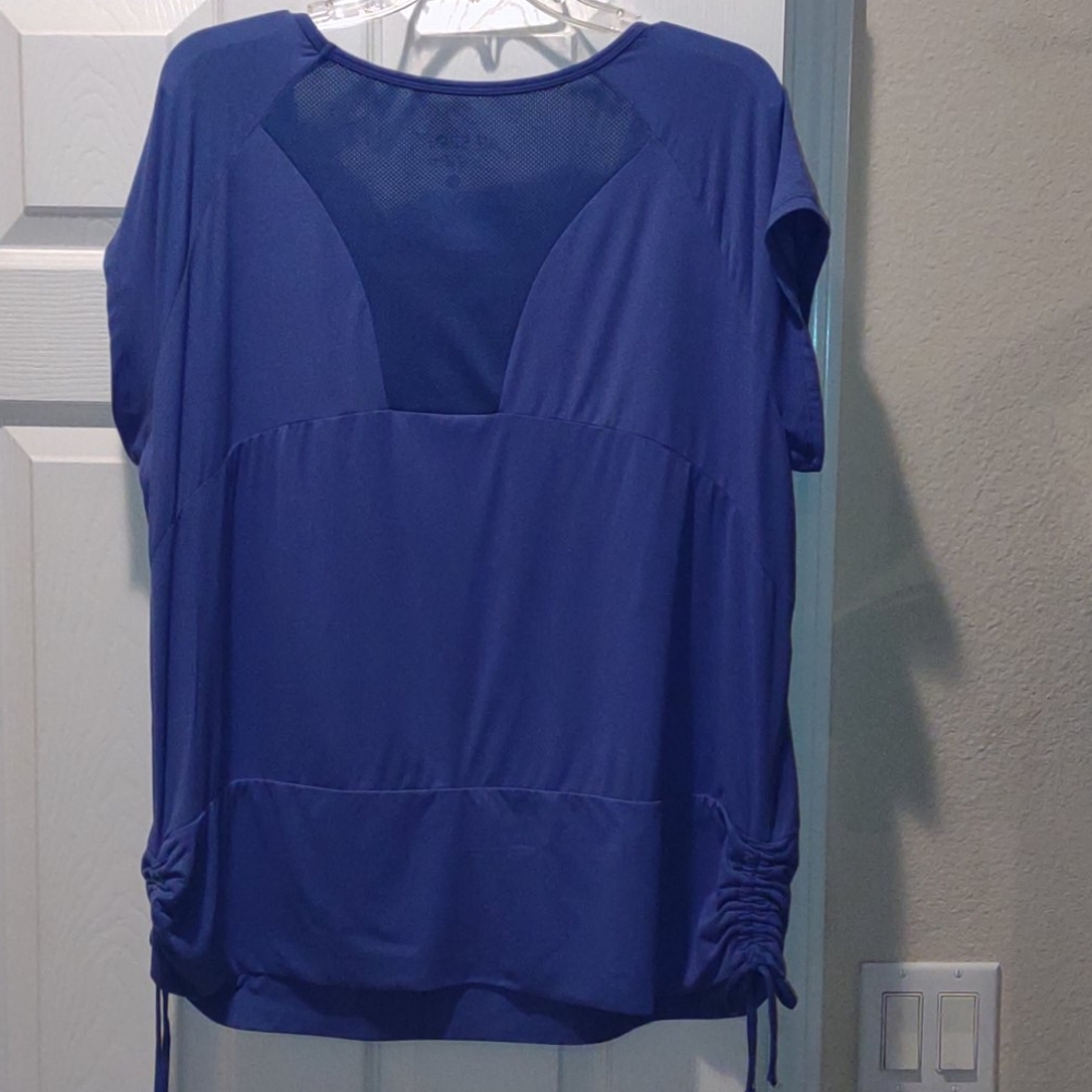 AE Sport Periwinkle Blue Short Sleeved Shirt